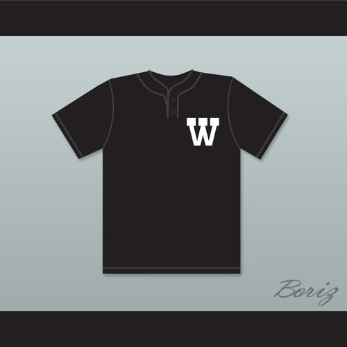 Patrick Mahomes 5 Whitehouse High School Wildcats Black Baseball Jersey 1