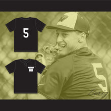 Load image into Gallery viewer, Patrick Mahomes 5 Whitehouse High School Wildcats Black Baseball Jersey 1