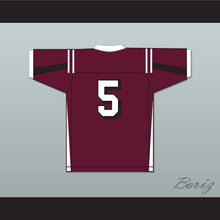 Load image into Gallery viewer, Patrick Mahomes 5 Whitehouse High School Wildcats Maroon Football Jersey