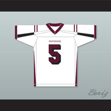 Load image into Gallery viewer, Patrick Mahomes 5 Whitehouse High School White Football Jersey