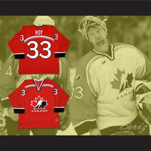 Load image into Gallery viewer, Patrick Roy 33 Team Canada Hockey Jersey