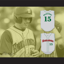Load image into Gallery viewer, Paul Goldschmidt 15 The Woodlands High School Highlanders Gray Baseball Jersey 2