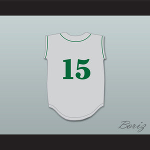 Paul Goldschmidt 15 The Woodlands High School Highlanders Gray Baseball Jersey 1