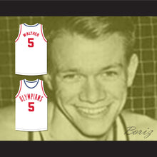 Load image into Gallery viewer, Paul Walther 5 Indianapolis Olympians White Basketball Jersey