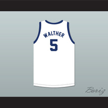 Load image into Gallery viewer, Paul Walther 5 Indianapolis Olympians Retro White Basketball Jersey