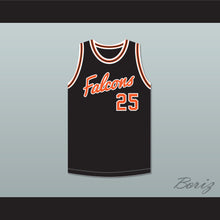 Load image into Gallery viewer, Paul Westphal 25 Aviation High School Falcons Black Basketball Jersey