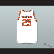Load image into Gallery viewer, Paul Westphal 25 Aviation High School Falcons White Basketball Jersey