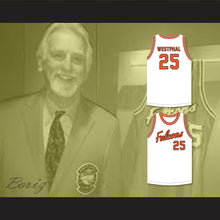 Load image into Gallery viewer, Paul Westphal 25 Aviation High School Falcons White Basketball Jersey