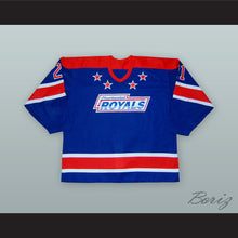 Load image into Gallery viewer, Paul Andrea 21 Newmarket Royals Blue Hockey Jersey