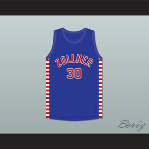 Paul Birch 30 Fort Wayne Zollner Pistons Blue Basketball Jersey