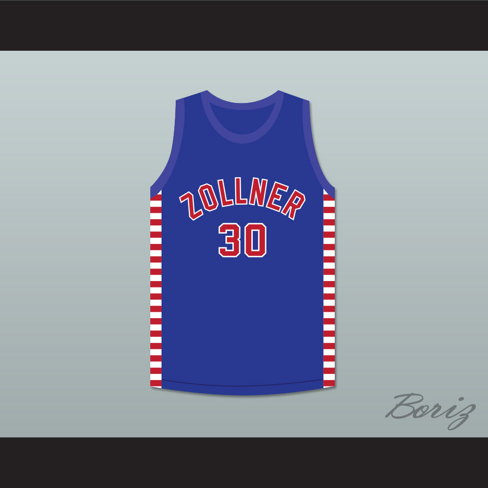 Paul Birch 30 Fort Wayne Zollner Pistons Blue Basketball Jersey