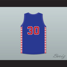 Load image into Gallery viewer, Paul Birch 30 Fort Wayne Zollner Pistons Blue Basketball Jersey