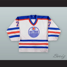 Load image into Gallery viewer, Paul Coffey 7 Edmonton Oilers White Hockey Jersey