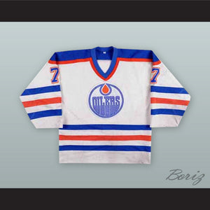 Paul Coffey 7 Edmonton Oilers White Hockey Jersey