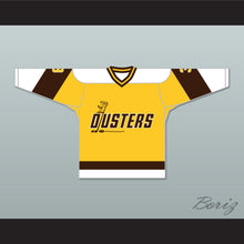 Load image into Gallery viewer, Paul Stewart 3 Binghamton Broome Dusters Yellow Hockey Jersey 2