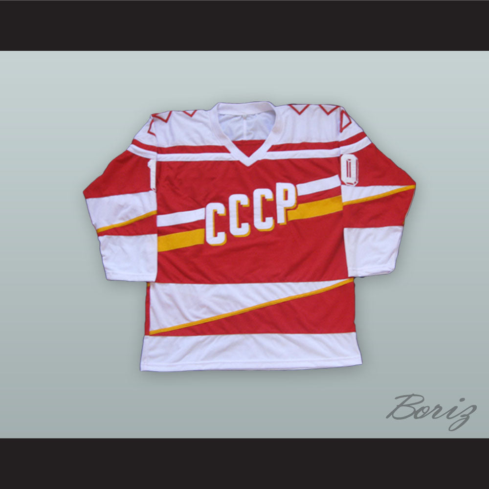 Pavel Bure 10 Russian CCCP Red Hockey Jersey 2