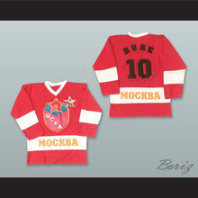 Load image into Gallery viewer, Pavel Bure 10 UCKA Mockba Penguins Hockey Jersey