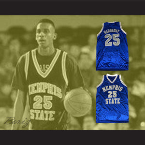 Anfernee 'Penny' Hardaway 25 Memphis State Basketball Jersey