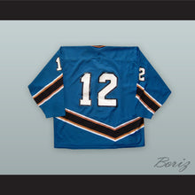 Load image into Gallery viewer, Penticton Panthers 12 Blue Hockey Jersey