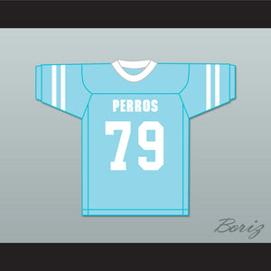 Palafox 79 Santa Martha Perros (Dogs) Light Blue Football Jersey The 4th Company