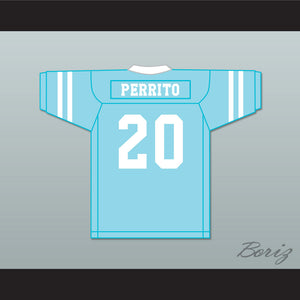 Perrito 20 Santa Martha Perros (Dogs) Light Blue Football Jersey The 4th Company