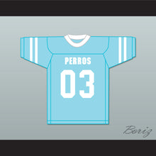 Load image into Gallery viewer, Tripas 03 Santa Martha Perros (Dogs) Light Blue Football Jersey The 4th Company