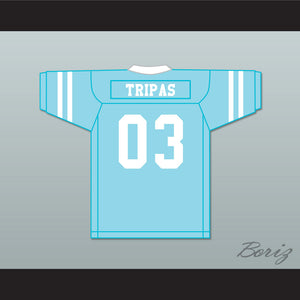 Tripas 03 Santa Martha Perros (Dogs) Light Blue Football Jersey The 4th Company