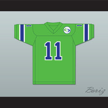 Load image into Gallery viewer, 1974 WFL Pete Beathard 11 Portland Storm Road Football Jersey with Patch