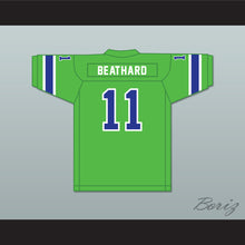 Load image into Gallery viewer, 1974 WFL Pete Beathard 11 Portland Storm Road Football Jersey with Patch