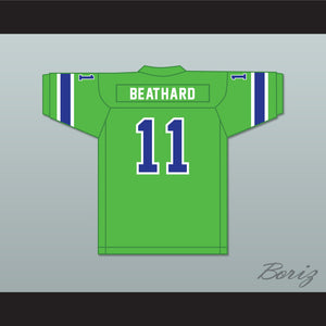 1974 WFL Pete Beathard 11 Portland Storm Road Football Jersey with Patch
