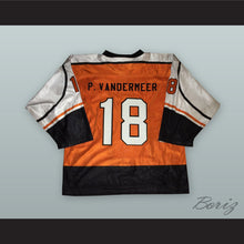 Load image into Gallery viewer, Peter Vandermeer 18 Richmond Renegades Orange Hockey Jersey