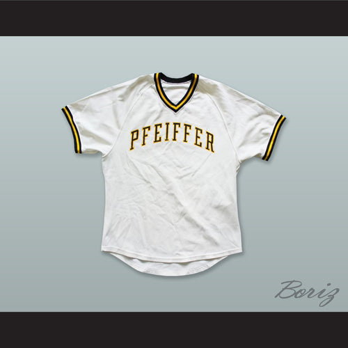 Pfeiffer University 2 White Baseball Jersey