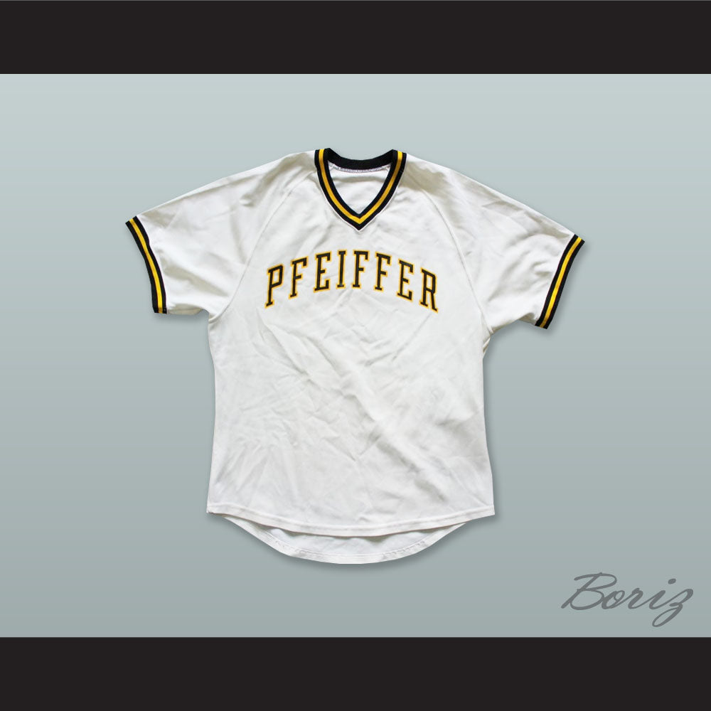 Pfeiffer University 2 White Baseball Jersey