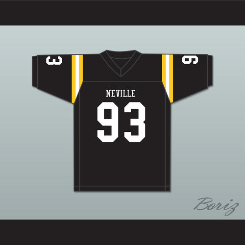 Phidarian Mathis 93 Neville High School Tigers Black Football Jersey 1