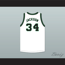 Load image into Gallery viewer, Phil Jackson 34 North Dakota Fighting Hawks White Basketball Jersey