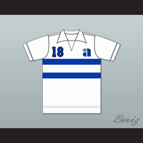 Philadelphia Atoms White Football Soccer Jersey