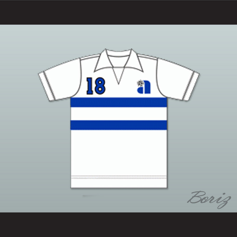 Philadelphia Atoms White Football Soccer Jersey