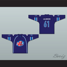 Load image into Gallery viewer, Philippe Lalumiere 61 Le National de Quebec Home Hockey Jersey- Lance et compte (He Shoots, He Scores)