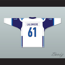 Load image into Gallery viewer, Philippe Lalumiere 61 Le National de Quebec Away Hockey Jersey- Lance et compte (He Shoots, He Scores)