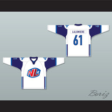 Load image into Gallery viewer, Philippe Lalumiere 61 Le National de Quebec Away Hockey Jersey- Lance et compte (He Shoots, He Scores)