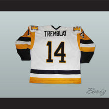 Load image into Gallery viewer, Phillippe Tremblay 14 Beauport Harfangs QMJHL White Hockey Jersey