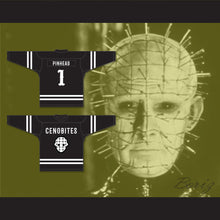 Load image into Gallery viewer, Pinhead 1 Cenobites Black Hockey Jersey Hellraiser Series