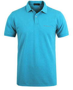 Pioneer Camp solid Color Breathable Classic Men's Polo Shirt Brand Clothing Men's Short-sleeved Recreational Polo Shirt 409010