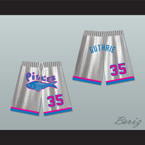 Moses Guthrie 35 Pittsburgh Pisces Basketball Shorts