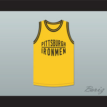 Load image into Gallery viewer, Pittsburgh Ironmen 46 Yellow Basketball Jersey