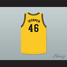 Load image into Gallery viewer, Pittsburgh Ironmen 46 Yellow Basketball Jersey