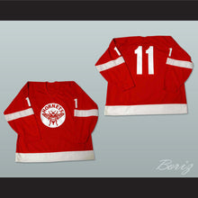 Load image into Gallery viewer, Pittsburgh Hornets Red Hockey Jersey