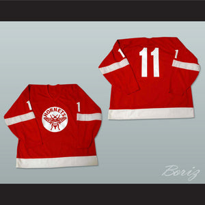 Pittsburgh Hornets Red Hockey Jersey