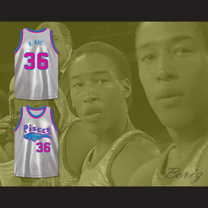 Benny Rae 36 Pittsburgh Pisces Basketball Jersey The Fish That Saved Pittsburgh
