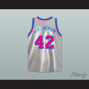 Reverend Grady Jackson 42 Pittsburgh Pisces Basketball Jersey The Fish That Saved Pittsburgh